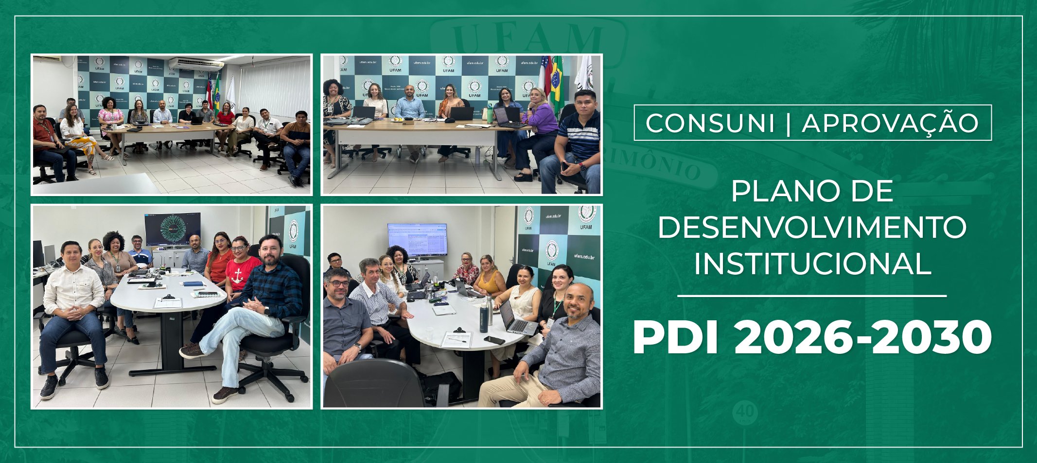 Ufam aprova novo Plano de Desenvolvimento Institucional (PDI) 2026-2030